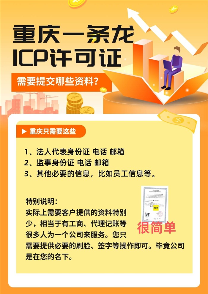 重庆ICP许可证案例