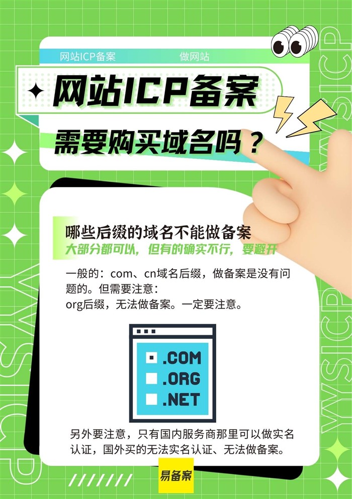 域名后缀选择