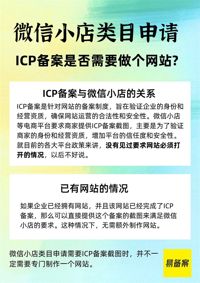 微信小店备案