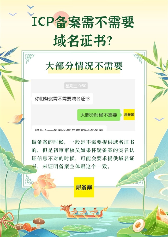备案域名证书问题