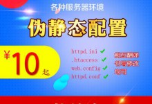 博主开通有伪静态规则配置服务，有需要请直接到淘宝店购买